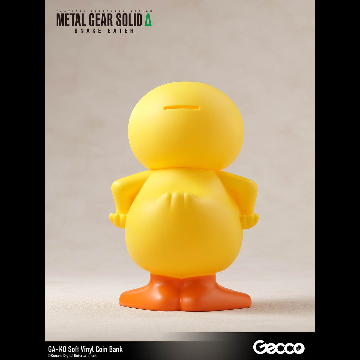 METAL GEAR SOLID Δ: SNAKE EATER, GA-KO Soft Vinyl Coin Bank